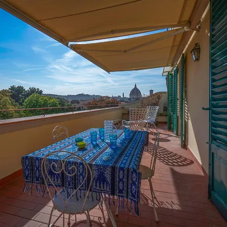 Apartment Orto Botanico With Terrace And Dome View Florence
